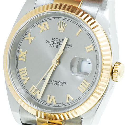 Rolex Datejust Roman numerals .